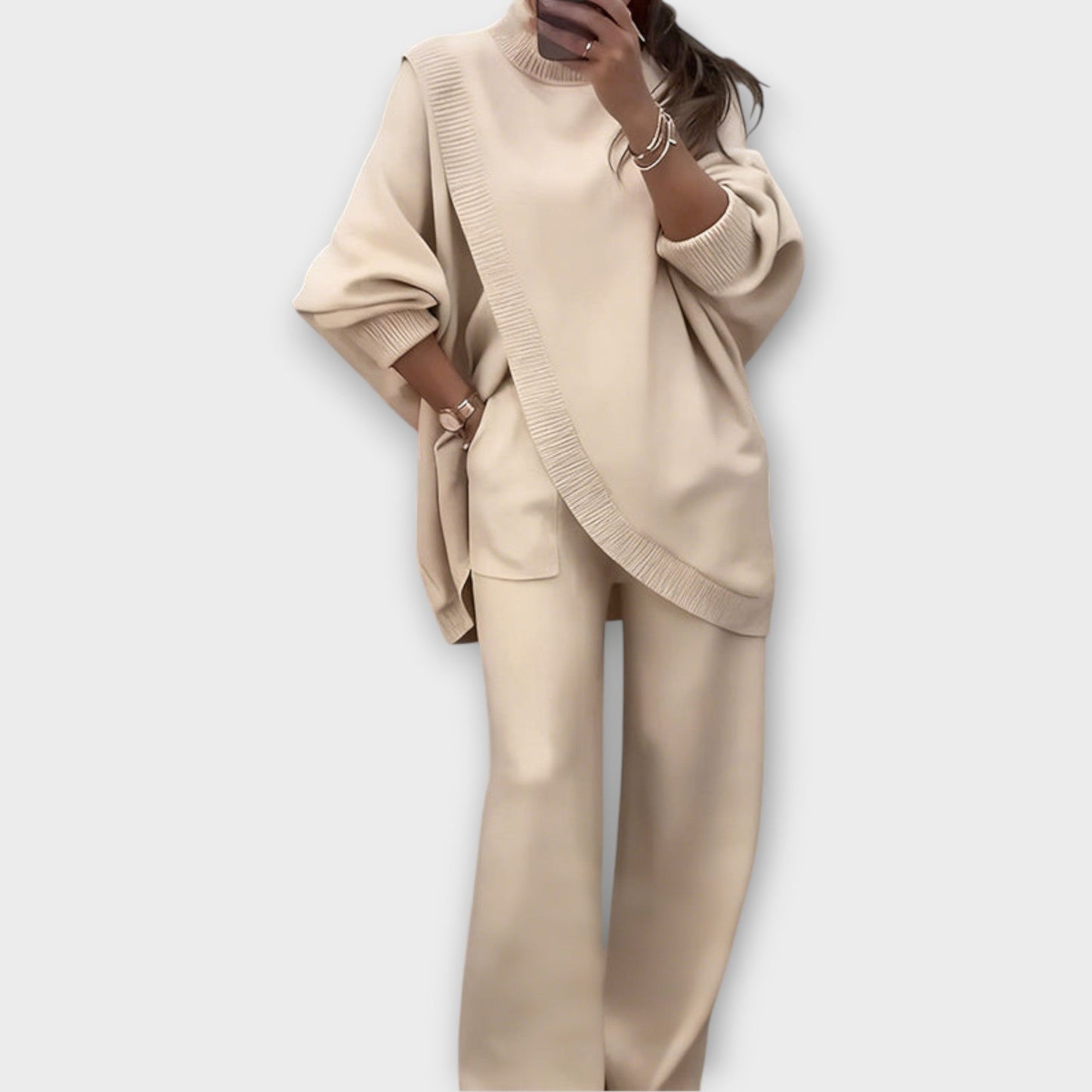 Conjunto Lounge de Punto Relajado
