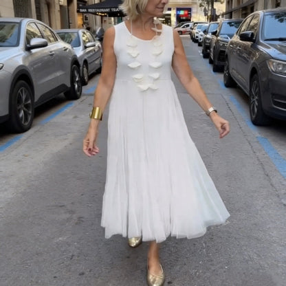 Conjunto Completo Donna 2 Piezas: Vestido y Top de Manga Larga