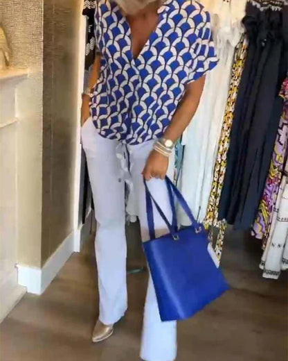 BLUSA ESTAMPADA ESTILOSA SOLVEIG