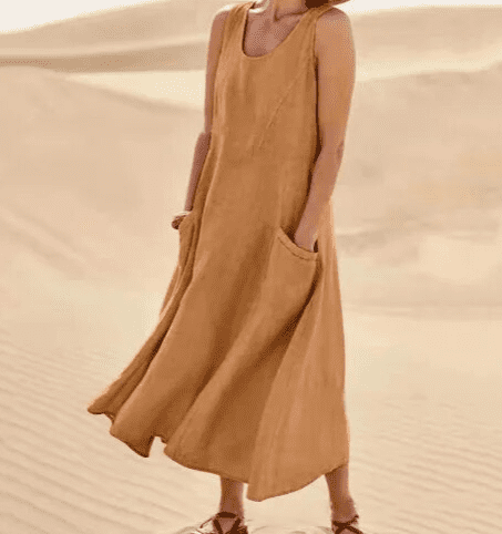 Lana™ - Vestido Elegante con Bolsillos