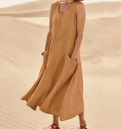 Lana™ - Vestido Elegante con Bolsillos