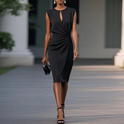 MAEVE – VESTIDO ELEGANTE CON CAÍDA HASTA LA RODILLA