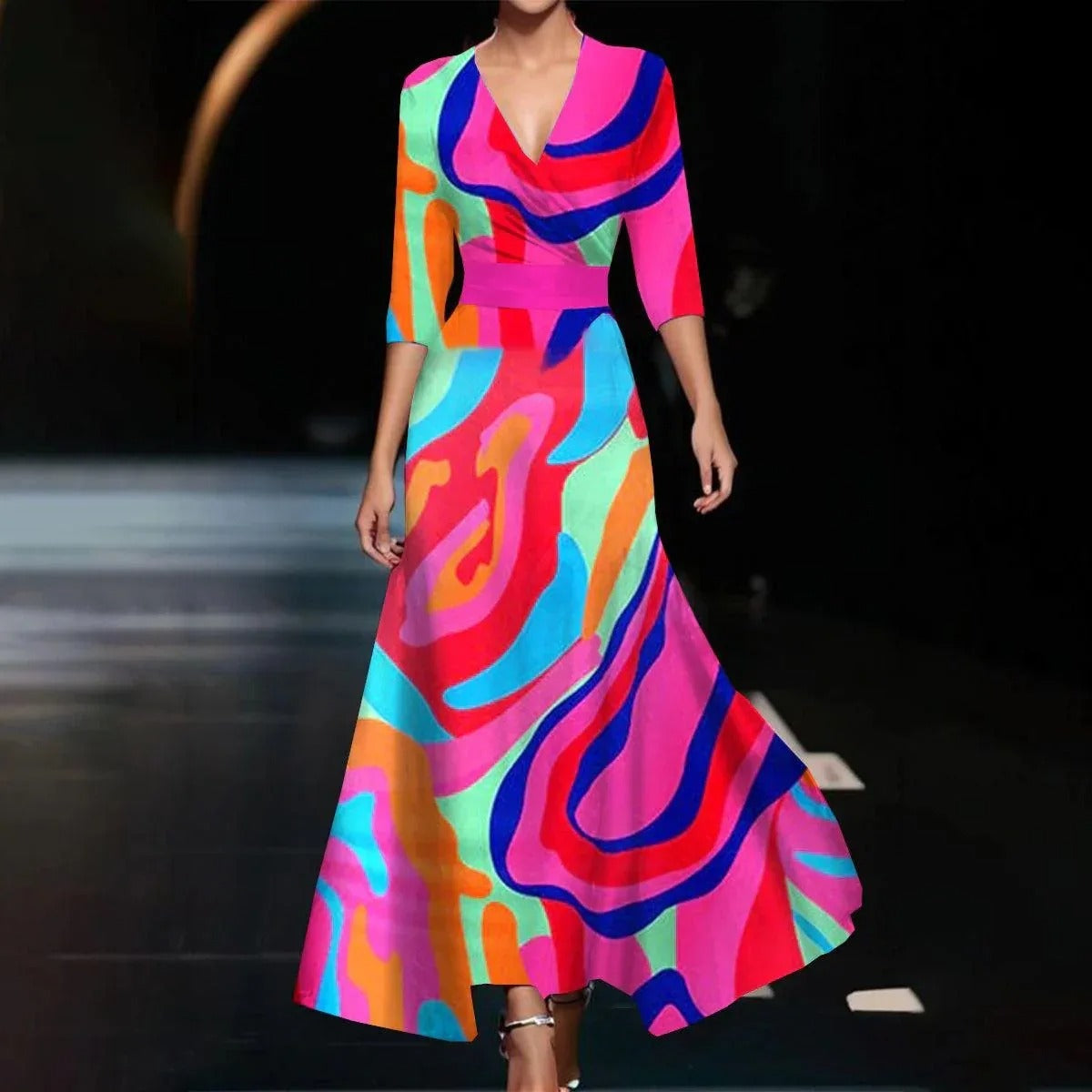 Yssa - Vestido Floral Elegante
