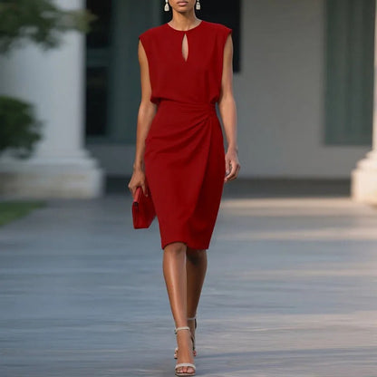 MAEVE – VESTIDO ELEGANTE CON CAÍDA HASTA LA RODILLA