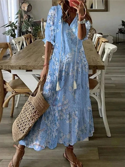 Lorna | Vestido Bohemio con Flecos Estiloso