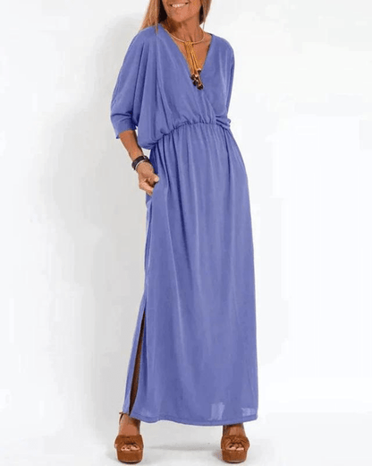 ISLA – VESTIDO MAXI RELAJADO