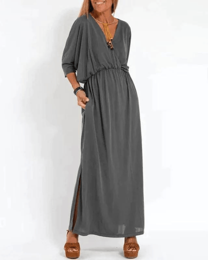 ISLA – VESTIDO MAXI RELAJADO