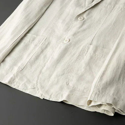 Aiden – Blazer Elegante de Lino Premium