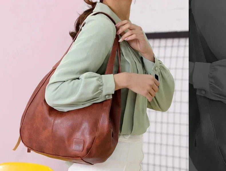 Bolso de Cuero Vintage