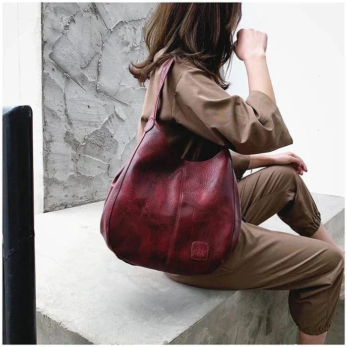 Bolso de Cuero Vintage