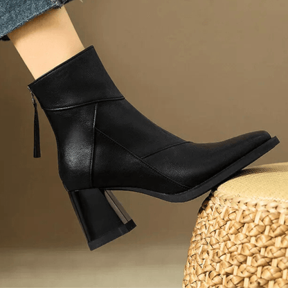 Mariella - Botines de ante elegante