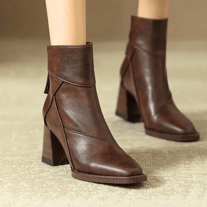 Mariella - Botines de ante elegante