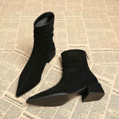 Piera - Botines de Ante de Lujo