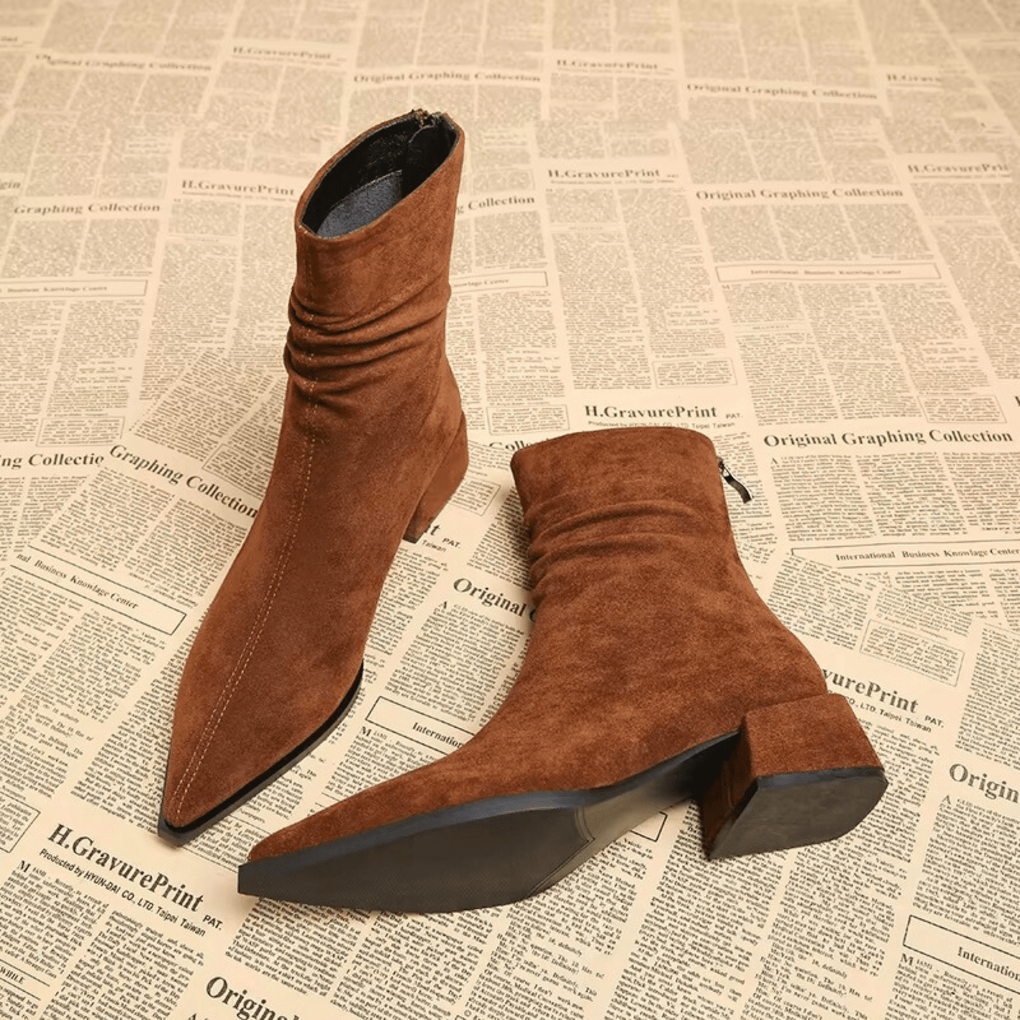 Piera - Botines de Ante de Lujo