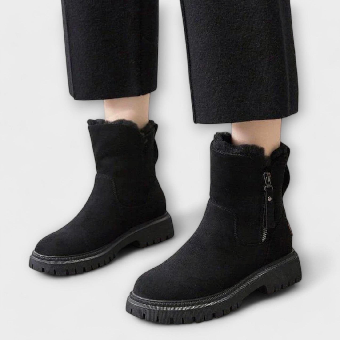 Alwa – Botas de invierno cálidas con interior suave