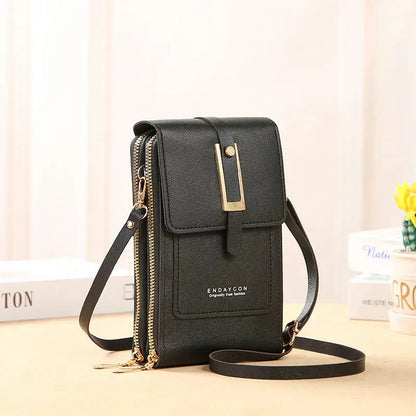 Afton | Bolso de Hombro para Teléfono Celular con Pantalla Táctil