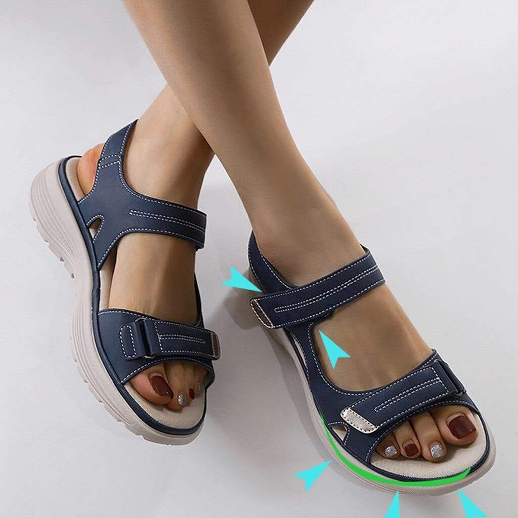 Crisha - Sandalias Ortopédicas con Soporte y Estilo