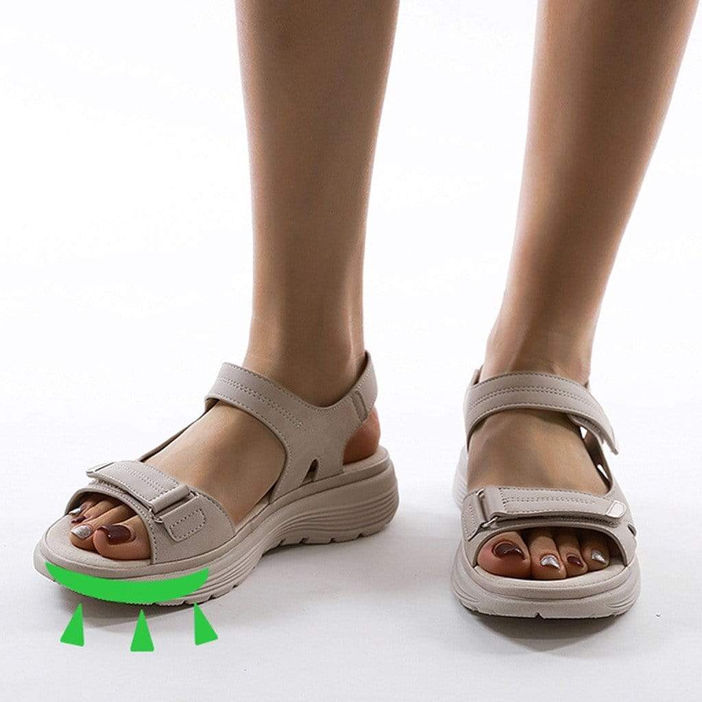 Crisha - Sandalias Ortopédicas con Soporte y Estilo