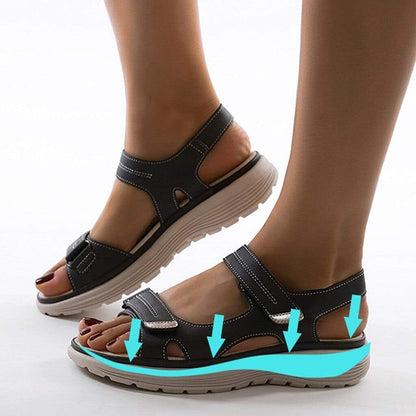 Crisha - Sandalias Ortopédicas con Soporte y Estilo