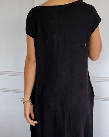 BERAWA - Vestido Casual de Algodón