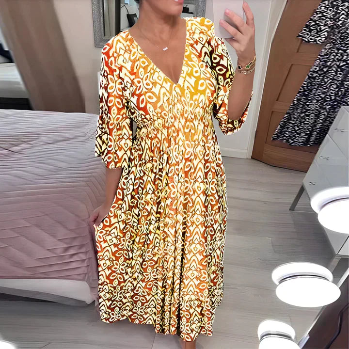 Frieda | Vestido de Verano Aireado con Escote en V