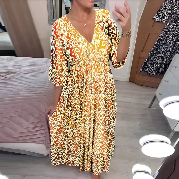 Frieda | Vestido de Verano Ligero con Escote en V