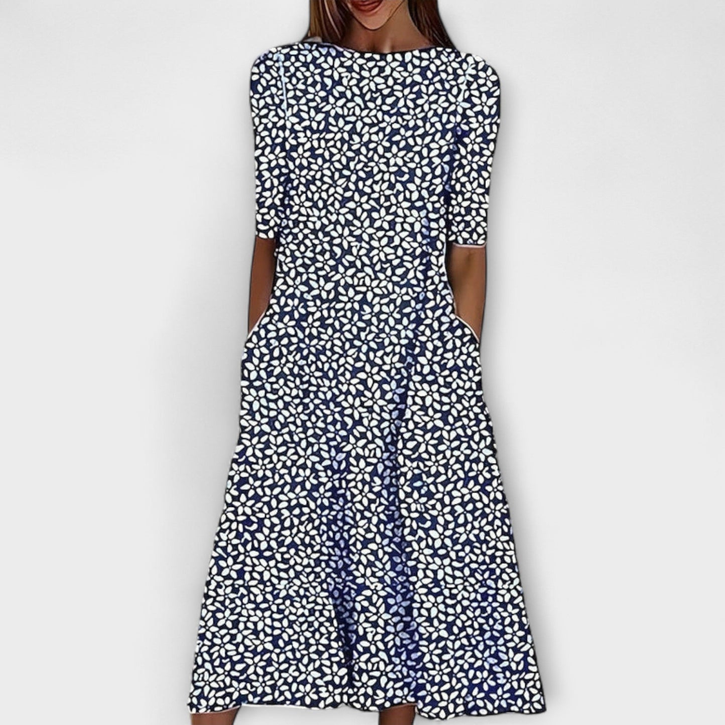 Adelina - Vestido Floral Costero